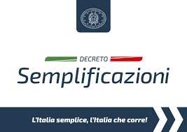 DECRETO SEMPLIFICAZIONI